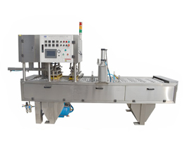 杯裝辣椒醬灌裝機(jī)Hot sauce filling machine,小身材大味道！